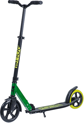 

Самокат для детей Novatrack POLIS PRO алюминий, лимонный, 200.POLIS.LM20