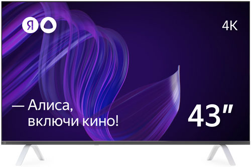 4K (UHD) телевизор Яндекс - Умный телевизор с Алисой 43''