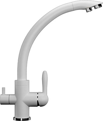 Изображение товара Кухонный смеситель Ulgran U-017/ультра-белый U-017-341