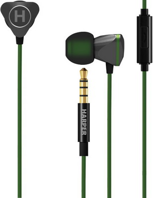

Вставные наушники Harper, HV-501 green