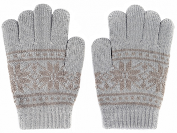 

Перчатки детские Picollino, GL-10580 grey fw 18 15 (9 лет) Серый