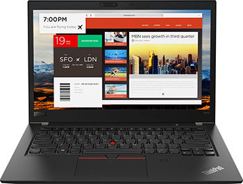 

Ноутбук Lenovo, ThinkPad T480s i7 (20L7001HRT) Черный