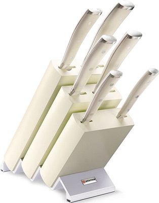 

Набор ножей и подставка Wuesthof, 9877 WUS «Ikon Cream White»