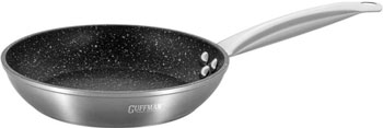 Сковорода Guffman Lunar Silver AM-02522RS 22 см серебро фото