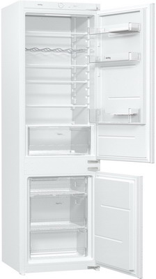 Встраиваемый двухкамерный холодильник Korting