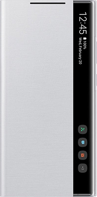 

Чехол (флип-кейс) Samsung Galaxy Note 20 Ultra Smart Clear View Cover серебристый (EF-ZN985CSEGRU)