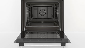 Электрический духовой шкаф bosch hbf512ba0r черный