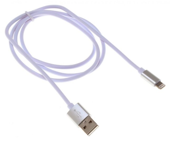 

Кабель Buro BHP RET LGHT-W USB (m)-Lightning (m) 1м белый