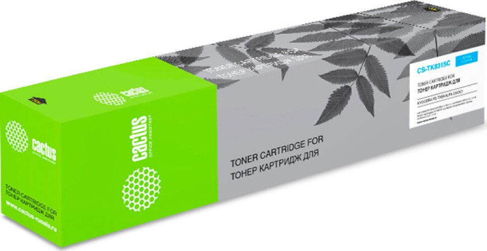

Картридж лазерный Cactus CS-TK8315C TK-8315C голубой (6000стр.) для Kyocera FS-Taskalfa-2550CI