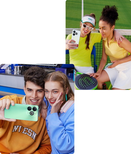 Смартфон Infinix SMART 8 4128GB Crystal green