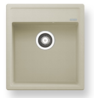 Изображение товара Кухонная мойка Pyramis ALINIA 46x51 1B из искусственного гранита шампань