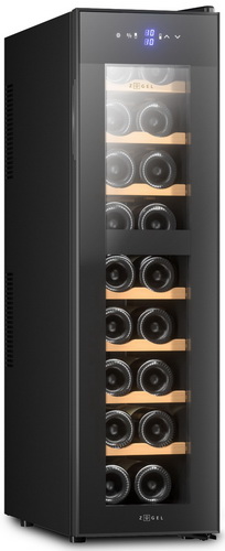 

Винный шкаф Zugel ZTWF181DB черный