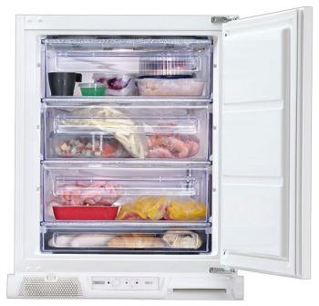 Встраиваемый морозильник Zanussi