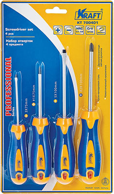 

Набор отверток Kraft, KT 700401