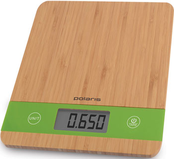 

Кухонные весы Polaris, PKS 0545 D Bamboo Бамбук