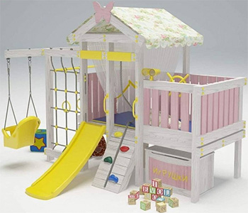 Игровой комплекс-кровать Савушка Baby-6