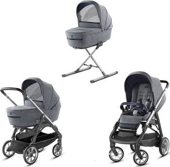 Коляска Inglesina Aptica System Duo 2 в 1 нa шасси Aptica Graphite Coffee (AA 72 K6NGB AE 70 K 6201)