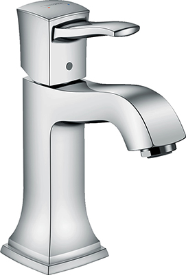 

Смеситель для раковины Hansgrohe, Metropol Classic 106 мм со сливным гарнитуром 5 л/мин 31 300 000