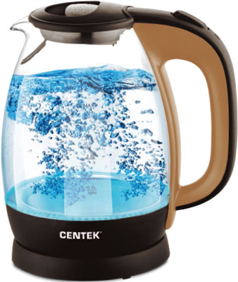 

Чайник электрический Centek CT-0056, Черный/бежевый