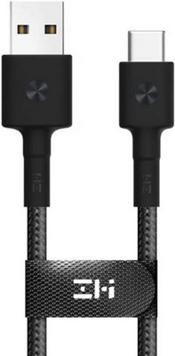 Фото - Кабель Zmi USB/Type-C 200 см (AL431) черный кабель zmi usb type c 150 см г образный al755 черный
