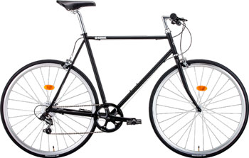 Велосипед городской Bear Bike Taipei 2021 рост 540 мм черный матовый 1BKB1C187005