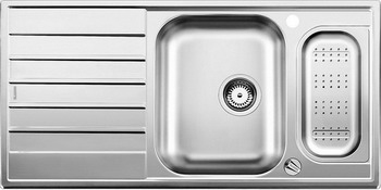 

Кухонная мойка BLANCO, LIVIT 6 S Centric нерж. сталь полированная с клапаном-автоматом