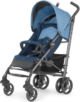 

Коляска Chicco, LITE WAY TOP Blue (с бампером) 06079547800000