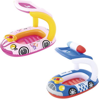 

Лодка надувная детская BestWay Машина с тентом 34103 BW, В ассортименте