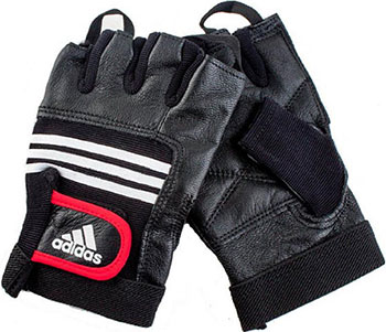 

Тяжелоатлетические перчатки Adidas, Leather Lifting Glove S/M ADGB-12124 (кожа)