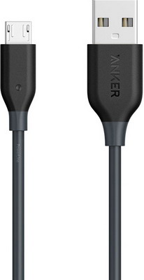 

Кабель ANKER, Powerline Micro USB 1.8 м. серый