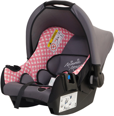 

Автокресло Siger, серия Disney baby Эгида гр.0+ Люкс Минни Маус ромб розовый KRES2838