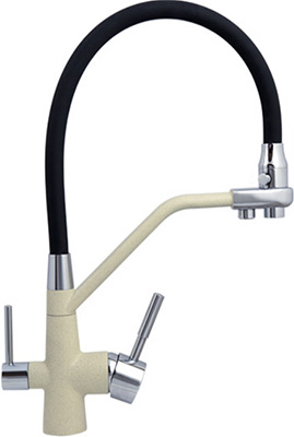 

Кухонный смеситель Zigmund & Shtain 2200 ИНД.ВАНИЛЬ, Индийская ваниль