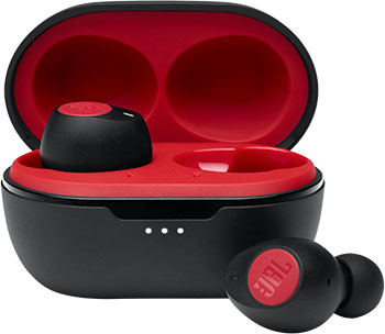 

Вставные наушники JBL T115TWS RED