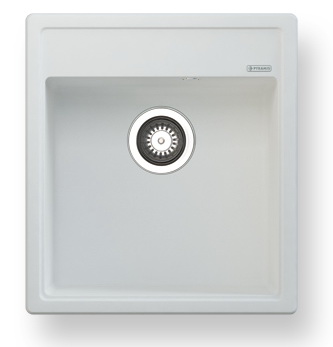 Изображение товара Кухонная мойка Pyramis ALINIA 46х51 1B - гранит/жасмин белый (070018301)