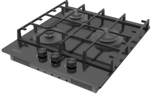 

Газовая варочная панель Zugel ZGH453B, Черный