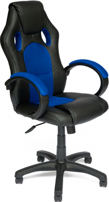 

Кресло Tetchair, RACER GT (кож/зам/ткань черный/синий 36-6/10)