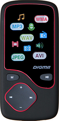 

MP3 плеер Digma, Cyber 3L 4Gb черный