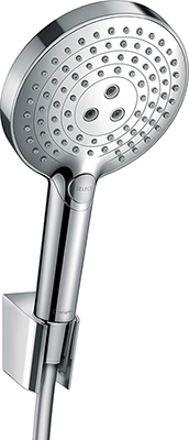 

Душевой набор Hansgrohe Raindance Select S &#216 120 мм 3 режима шланг 1600 мм 15 л/мин 26 721 000