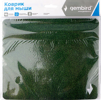 Коврик для мышек Gembird MP-GRASS, рисунок трава, размеры 220*180*1 мм  купить в Москве, цена в интернет магазине. Артикул 466174