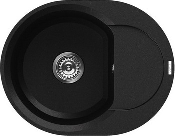 

Кухонная мойка Elleci, EASY ROUND 600 metaltek (70) ghisa LMYR 6070