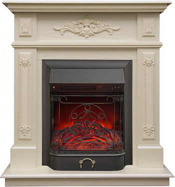 Каминокомплект Realflame Lilian STD/EUG WT Majestic Lux Black