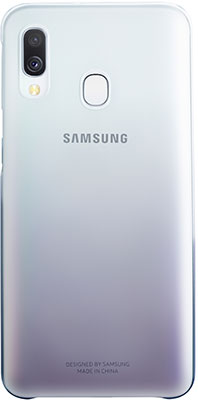 

Чехол (клип-кейс) Samsung, A 40 (A 405) GradationCover black EF-AA 405 CBEGRU