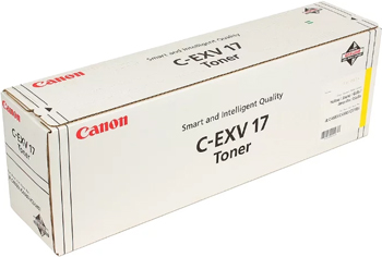 Тонер-картридж Canon C-EXV 17 Y 0259 B 002 Жёлтый