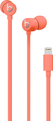 

Вставные наушники Beats, urBeats3 Earphones with Lightning Connector – Coral MUHV2EE/A