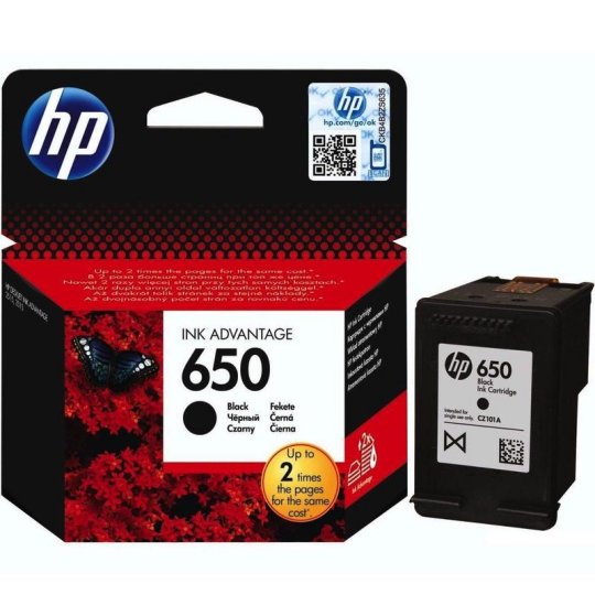 Купить Краску Hp 650 Черный