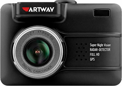 фото Автомобильный видеорегистратор artway md-105 combo signature shd, 3 в 1