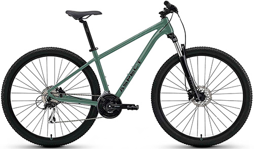 фото Горный велосипед aspect mtb, nickel, 27.5, 18, olive grey (a24nik2718.zel)