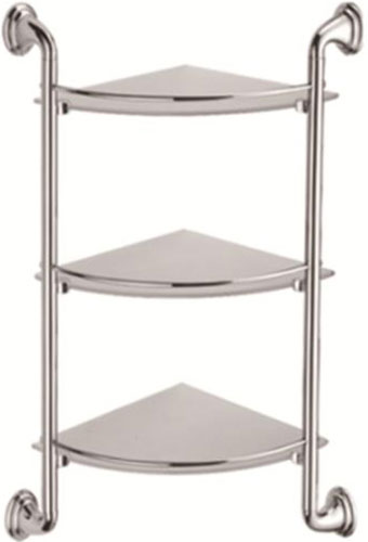 Изображение товара Полка стеклянная угловая D-Lin D310, хром (D263310)