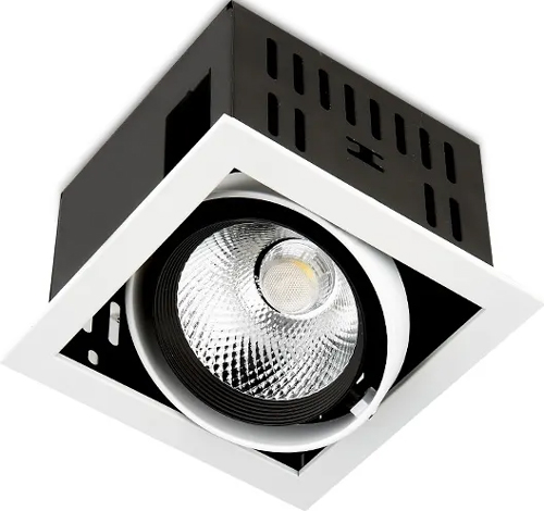 Изображение товара Встраиваемый светодиодный светильник Ambrella Light Cardano T811 12W 4200K черный белый