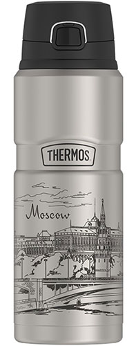 

Термос Thermos SK4000 Moscow, 0.71L (563071), Нержавеющая сталь